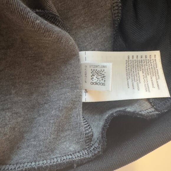 Adidas Original 3 Stripe Track Jacket Size Kids XL Black White Sporty Athletic - Picture 13 of 13